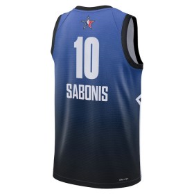 Muške NBA Dres All-Star 2023 Team 1 Domantas Sabonis 10 Nike Plava Swingman